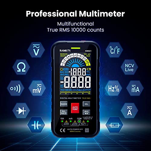 Dijital Multimetre KM601 ve voltmetre HT100