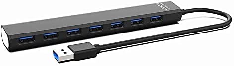 SJYDQ USB 3.0 7-Port USB Hub Yüksek Hızlı 5 Gbps 3.0 Hub Splitter USB-Hub Dizüstü ve Masaüstü için