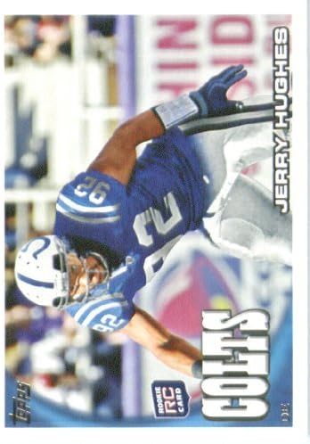 2010 Topps NFL Futbol Kartı 228 Jerry Hughes RC-Indianapolis Colts (Çaylak Kartı) NFL Ticaret Kartı