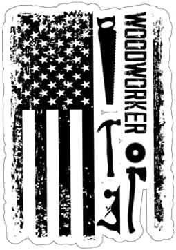 Teegarb Mektup Battaniye Sticker Çıkartması Esprili ABD Afiş Milliyetçi Marangoz Marangozluk Sevgilisi Yenilik Milliyetçilik