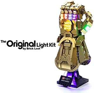 Tuğla yağma Deluxe LED aydınlatma ışık kiti Lego Infinity dayağı seti 76191 - (Not: Model dahil değildir)