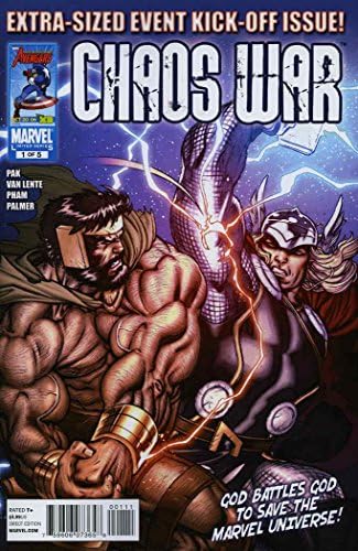 Kaos Savaşı 1 VF; Marvel çizgi romanı / Herkül vs Thor
