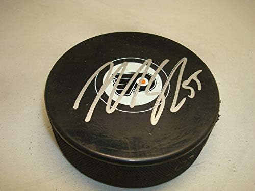 Nick Schultz İmzalı Philadelphia Flyers Hokey Diski İmzalı 1A İmzalı NHL Diskleri