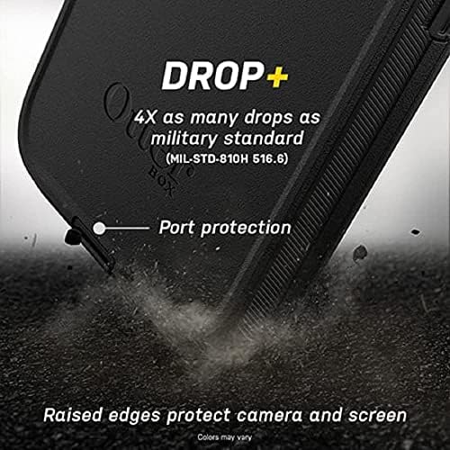 OtterBox DEFENDER SERİSİ Kılıf ve iPhone 12 Pro Max için Kılıf-Siyah