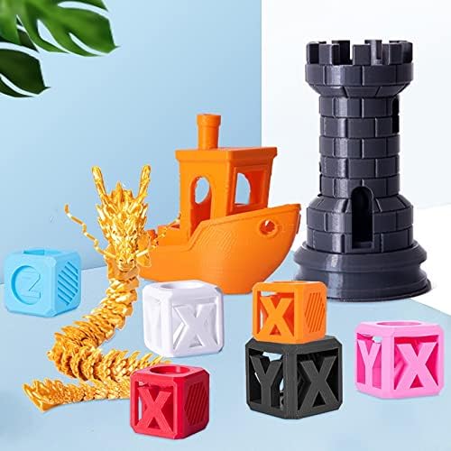 DUHUAMEİ 3D Yazıcı Sarf Malzemeleri, 1.75 mm PLA Filament, 1 kg/2.2 lb Makara, Tıkanmadan Pürüzsüz, çözgü Yok, boyutsal