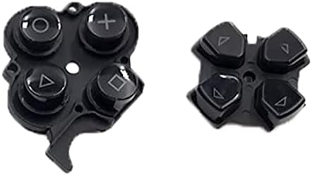 OSTENT Düğmeler tuş takımı Seti Onarım Değiştirme Sony PSP 3000 Slim Konsolu için-Siyah Renk