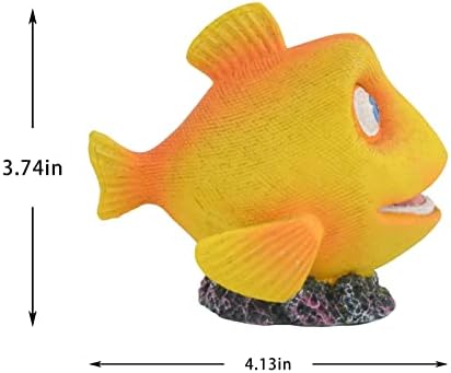 Siger Palyaço Balığı Mini Akvaryum Süslemeleri Akvaryum Süslemeleri Reçine Akvaryum Seti 4 Uzun Boylu