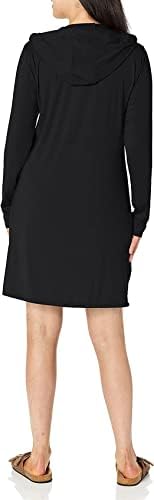 Willit kadın Uzun Kollu Yüzmek Kapak Up UPF 50 + SPF Elbise Kapşonlu Cepler ile Güneş Koruma Plaj Coverup
