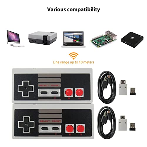 Klasik Retro Konsolu, 8-bit AV Çıkışı Mini NES video oyunu Konsolu Dahili 620 Oyunları 2 Klasik Kontrolörleri