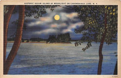 Canadaigua Gölü, New York Kartpostalı