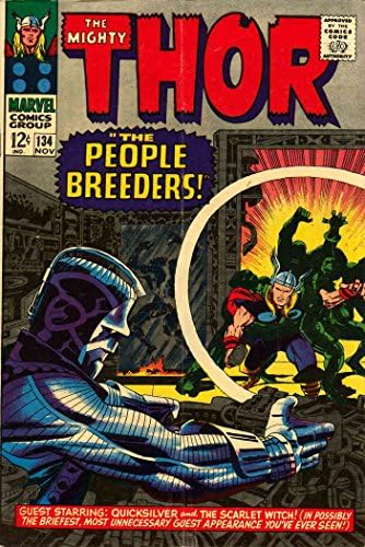 Thor 134 VG; Marvel çizgi romanı / 1. görünüm Yüksek Evrimsel