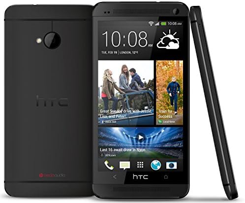 HTC One M7 Unlocked GSM 4G LTE Dört Çekirdekli Akıllı Telefon w/Beats Audio-Siyah