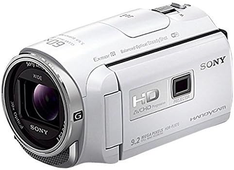 Sony HD Video Kamera Handycam HDR-PJ670 Beyaz Optik 30 Kez HDR-PJ670-W [Uluslararası Sürüm, Garanti Yok]