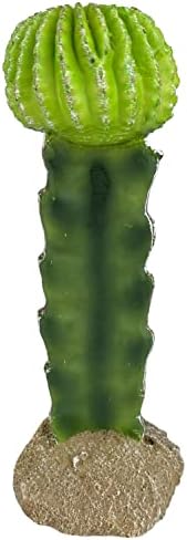 Komodo Ay Kaktüs Sürüngen Dekor / Doğal Görünümlü Yapay Bitki Teraryum Süsleme ve Habitat Dekorasyon / Temizlenmesi
