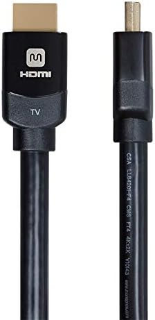 Monoprice Yüksek Hızlı HDMI Kablosu - 30 Feet-Siyah, Aktif, 4K@60Hz, HDR, 18 Gbps, 28AWG, YUV 4: 4:4, CL2-DynamicView
