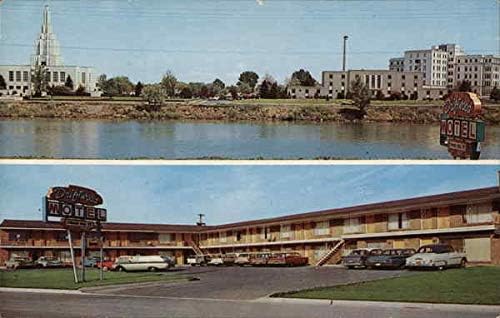 Driftwood Motel Idaho Şelalesi, Idaho Kimliği Orijinal Vintage Kartpostal