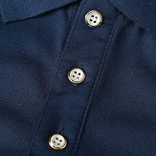 UBST Erkek polo gömlekler, Renk Blok Patchwork Ön Placket Düğme Çalışma Tops Yaz Slim Fit İş Casual Gömlek
