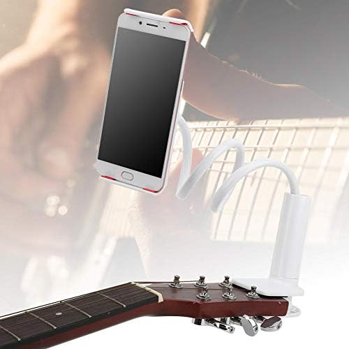 Bnıneteenteam Gitar telefon tutucu Gitar Mesnetli cep telefonu Kelepçesi Akıllı Telefonlar için Akustik Elektro Klasik